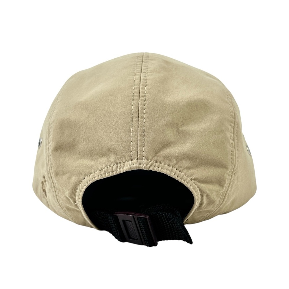 Maiden Noir Tan Beige & Royal Blue Five Panel Adjustable Camp Hat Cap - Picture 4 of 10